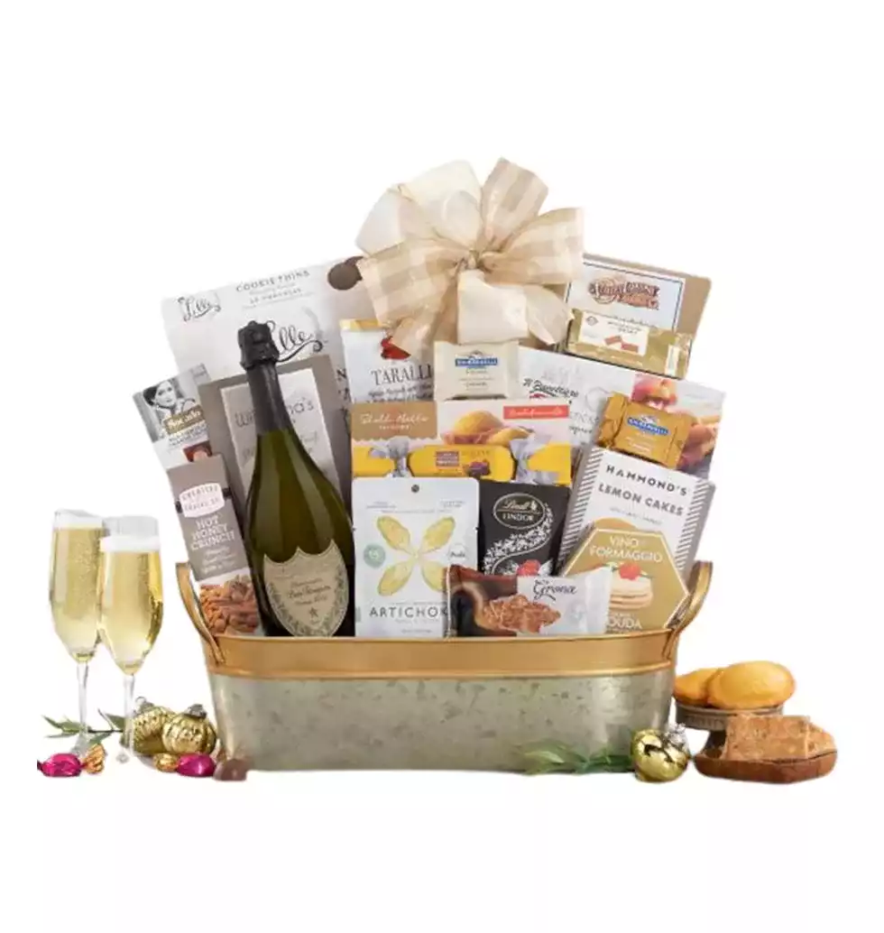 A Hamper With Assorted Items