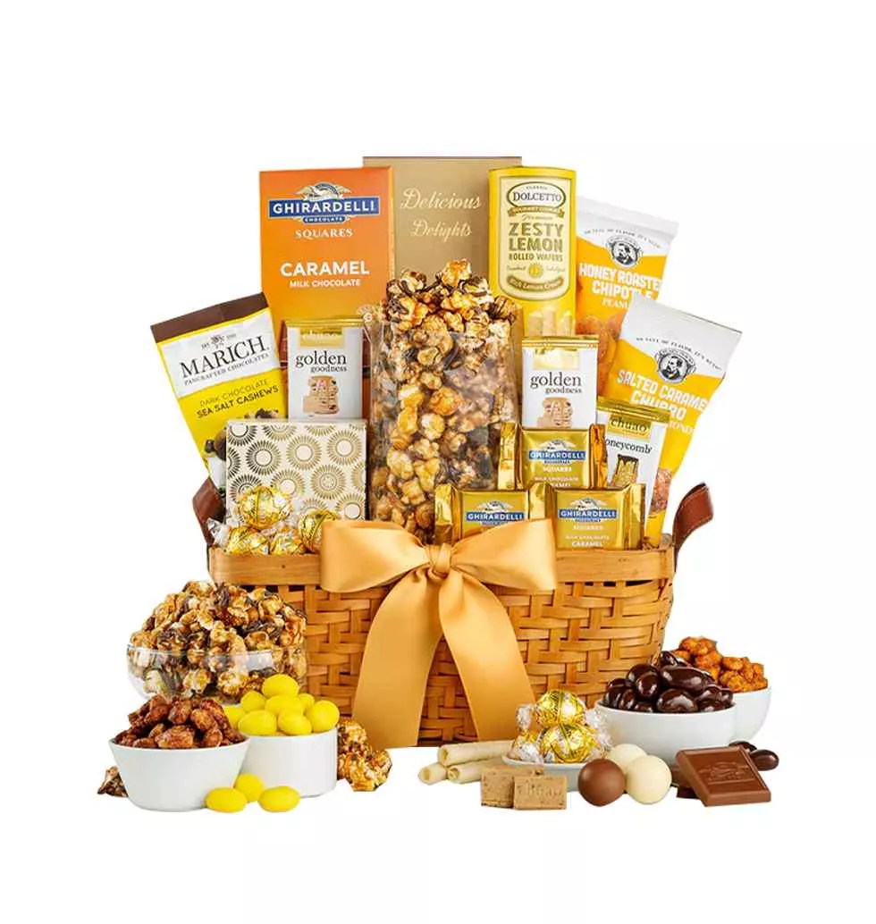 Deluxe Chocolate Indulgence Gift Basket