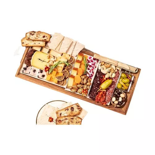 A Tapestry Of Charcuterie And Cheese