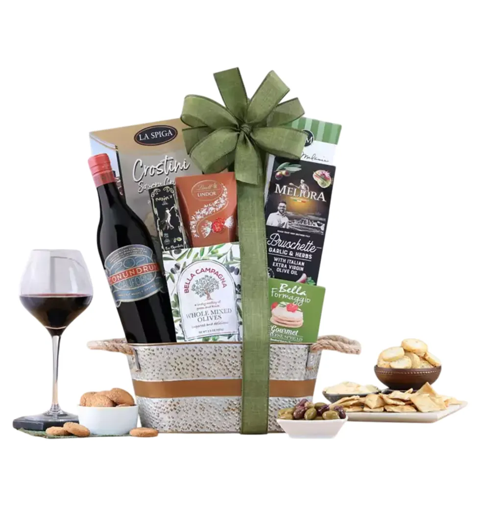 Conundrum Wine & Gourmet Snacks Gift