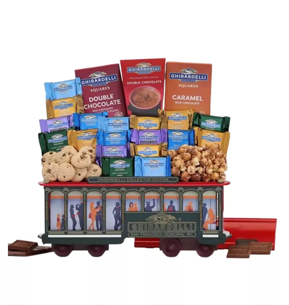 Ghirardelli Gourmet Chocolate Ride Hamper