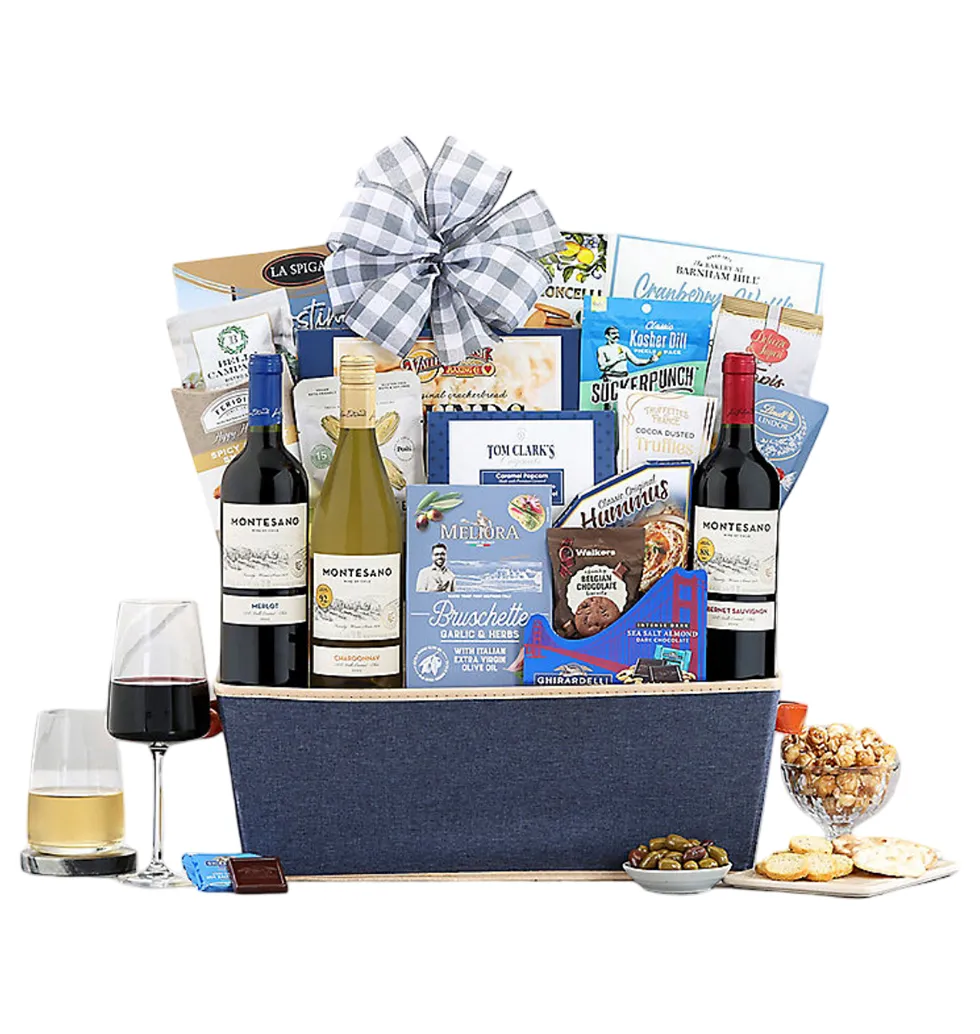 Signature Wine & Treats Gift Set