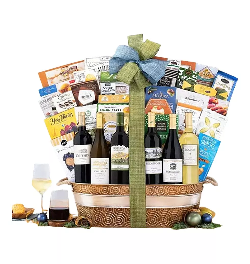 California Cheers Gourmet Basket