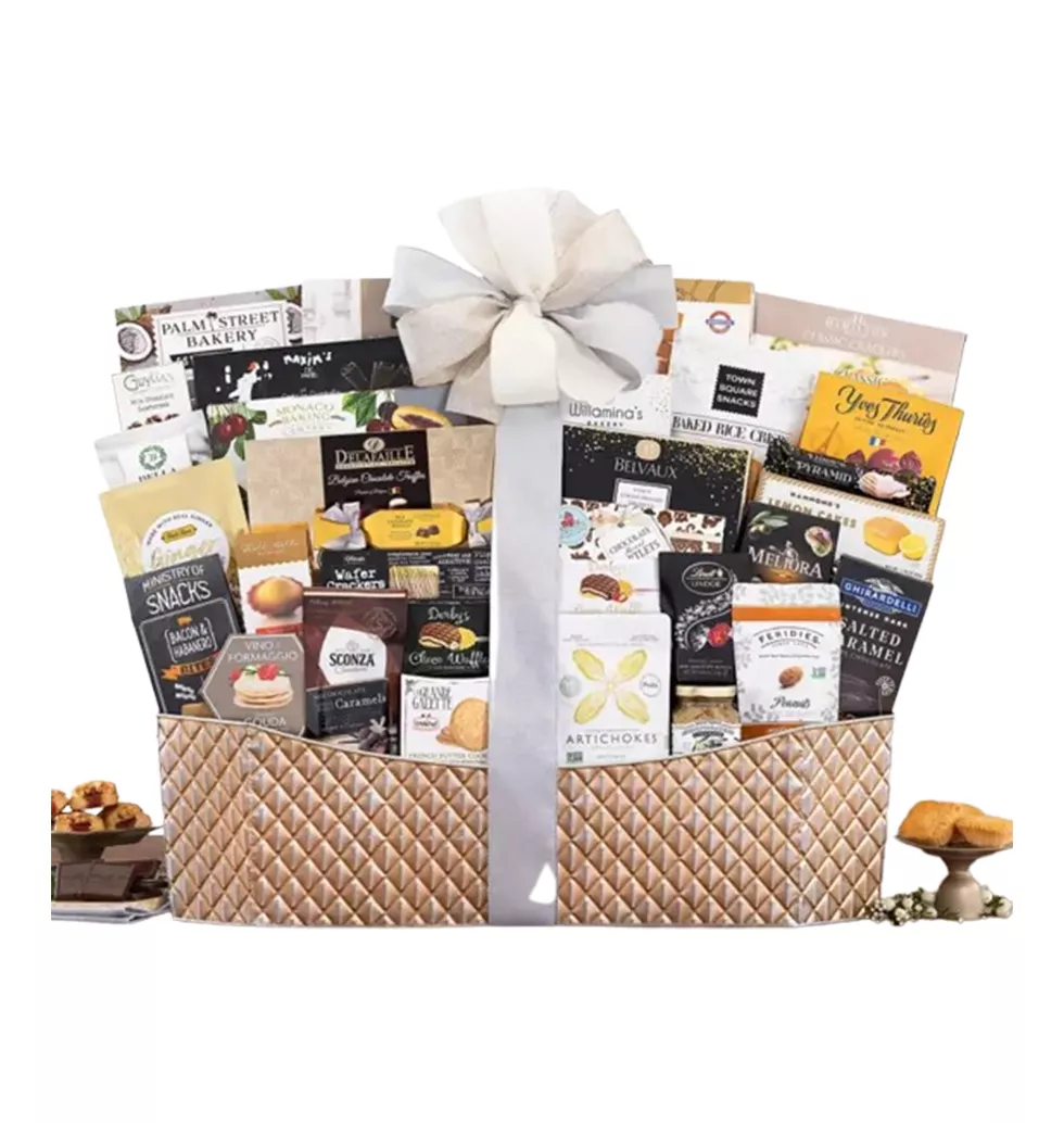 Savory Snack Symphony Basket