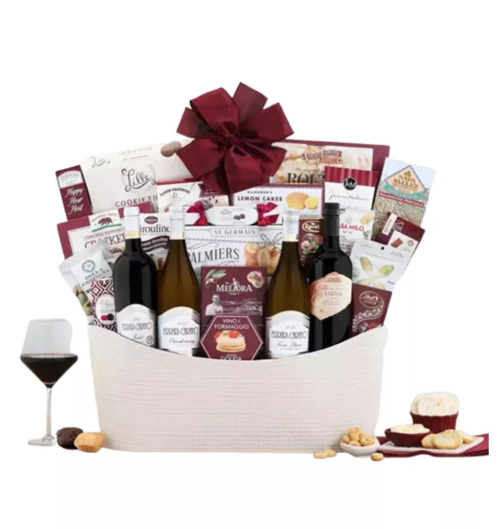 Exotic Wine & Treats Sampler