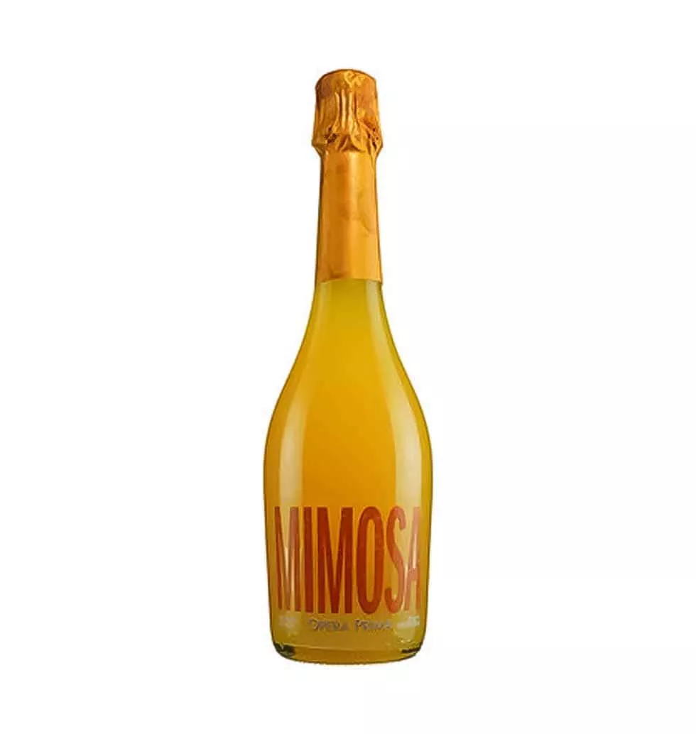 Elegant Mimosa and Snack Selection