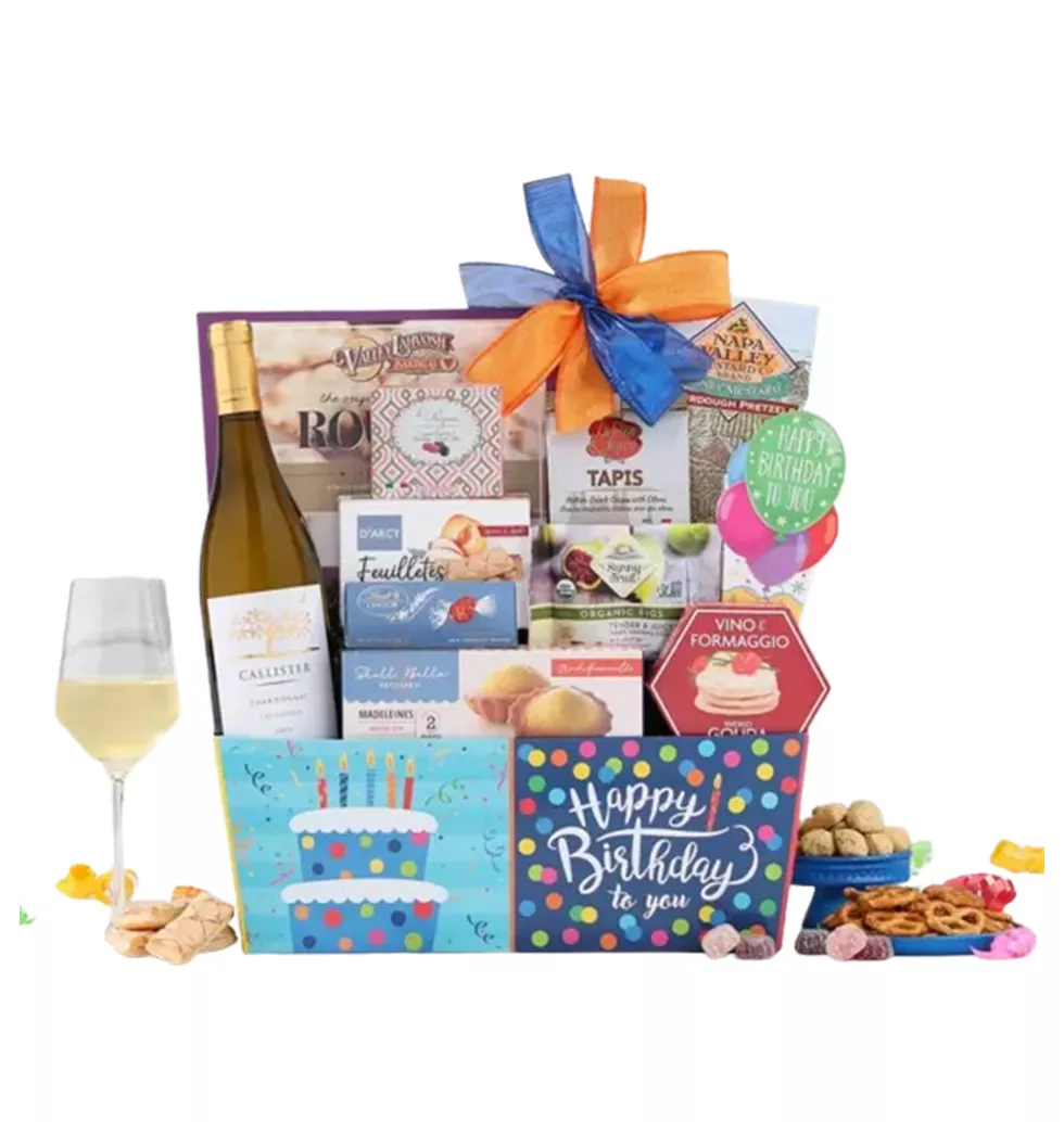Sweet Sips Birthday Basket