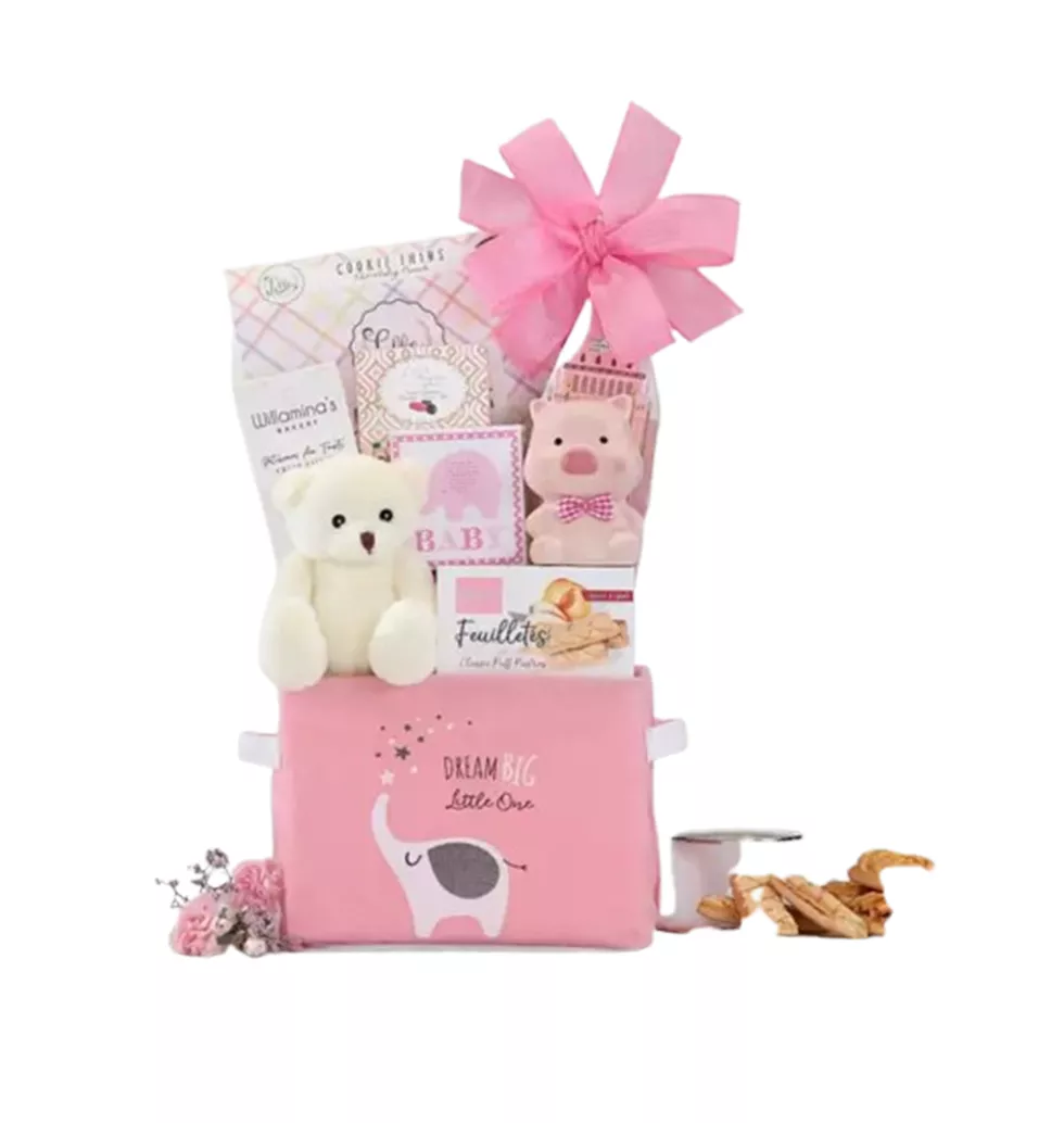 New Born Nurture Gifts Basket