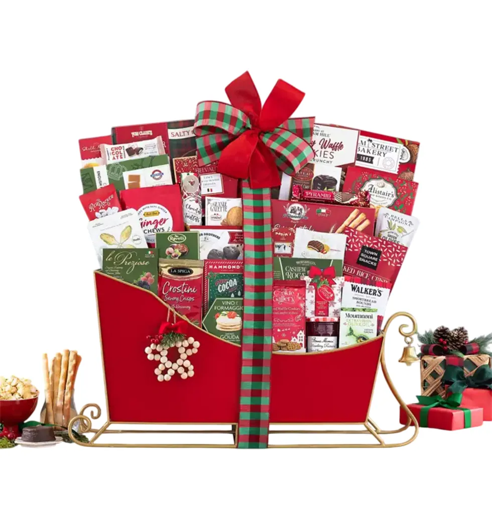 Indulgent Gourmet Gift Sleigh