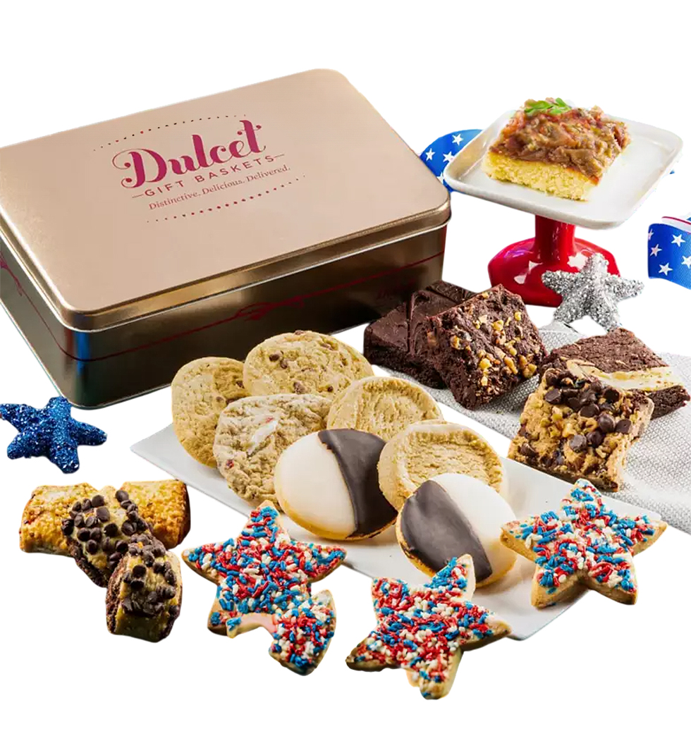 Independence Day Cookie & Brownie Box