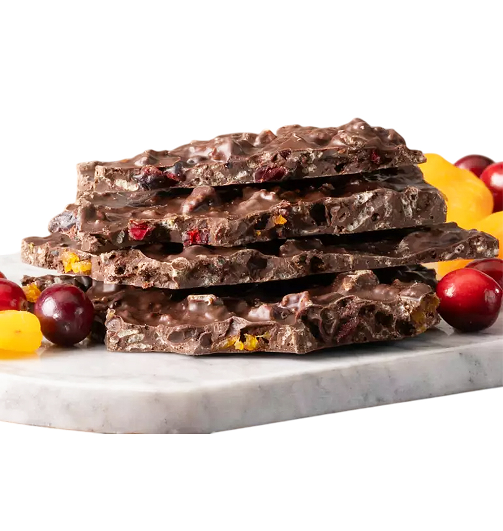 Exquisite Dark Chocolate Fruit Bark