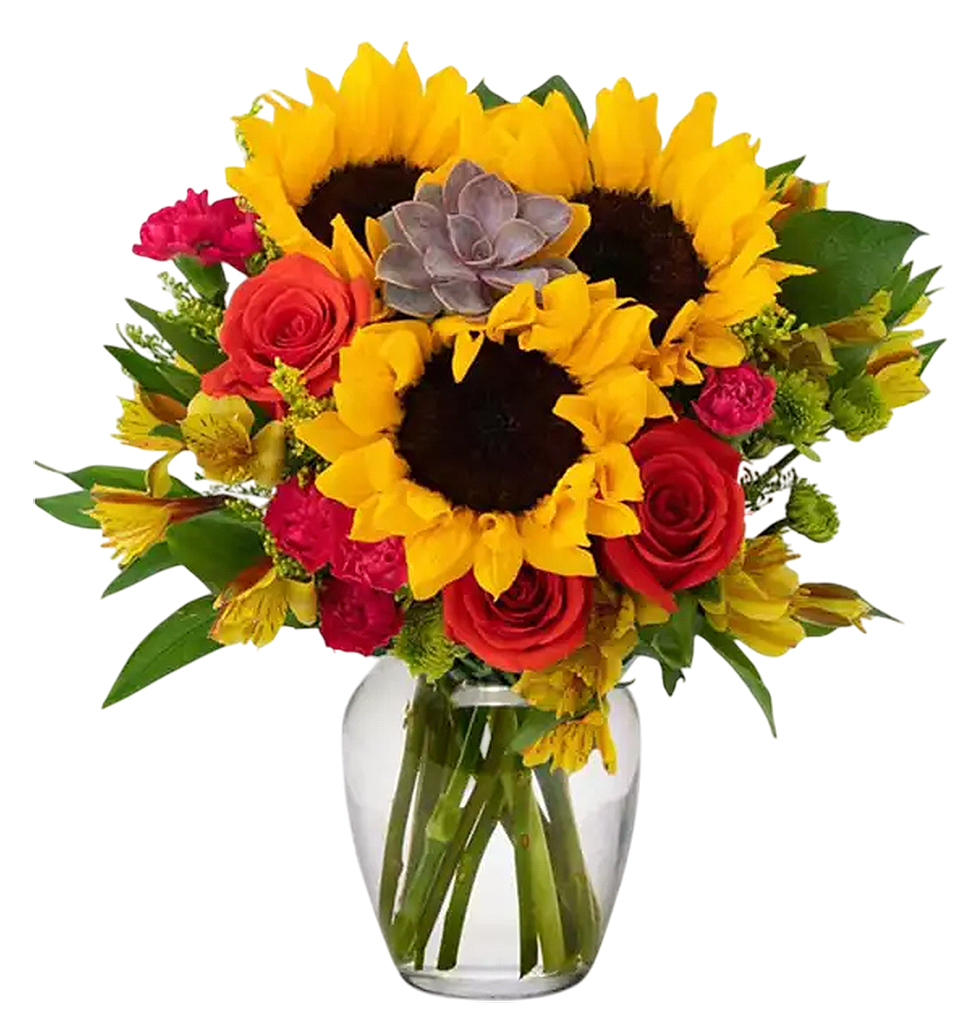 Summer Glow Mix Floral Arrangement