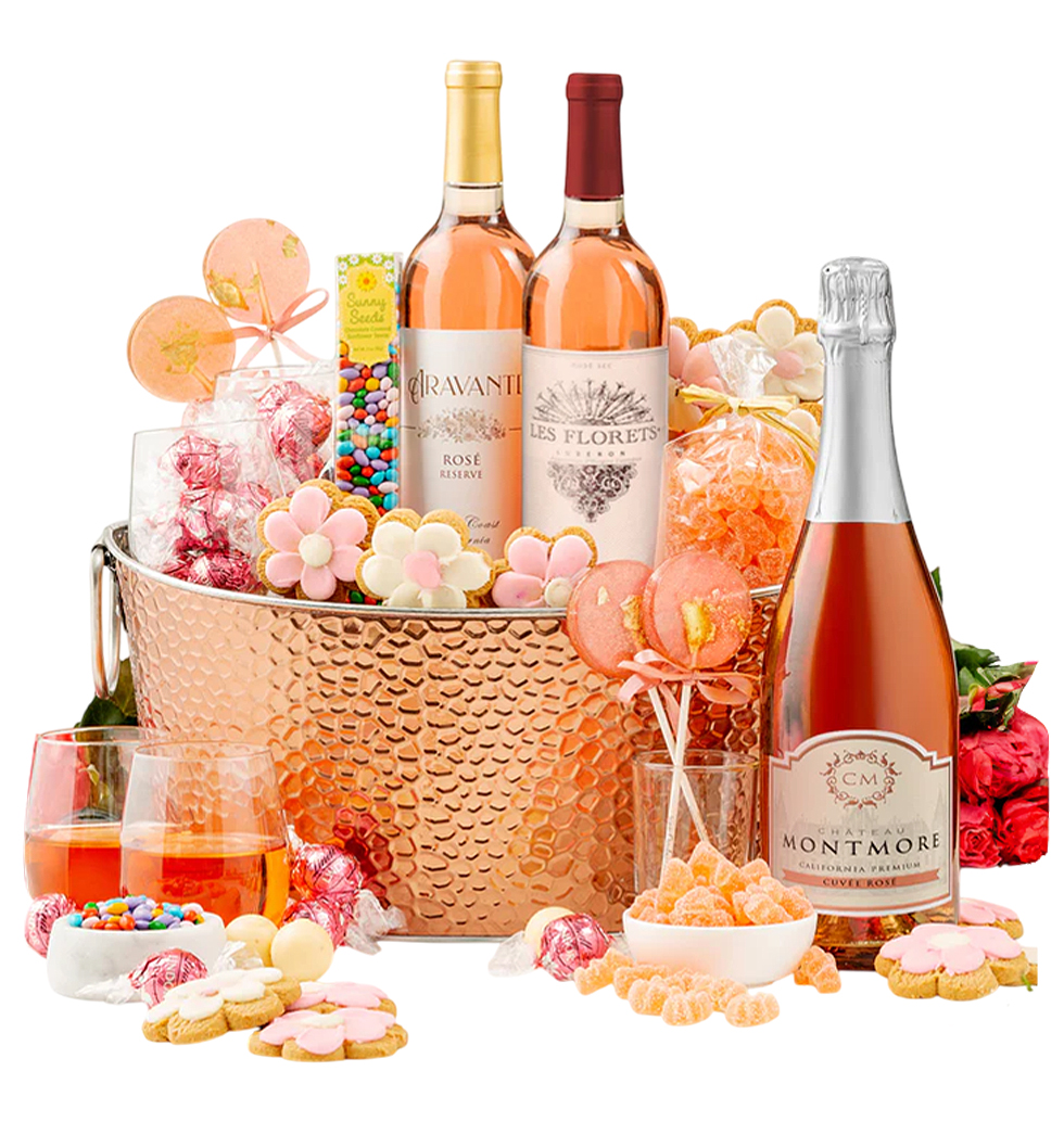Sparkling Rose & Goodies Celebration Set
