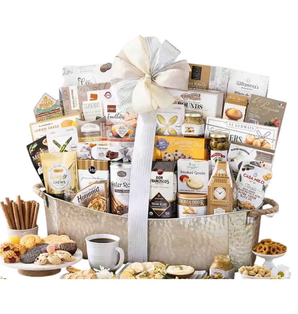 Luxurious Tea & Snack Indulgence Pack