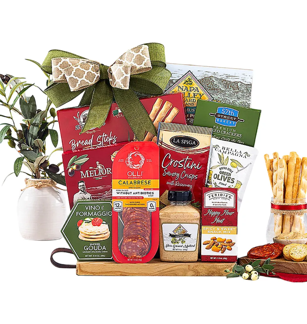 Savory Bites & Cheese Gift Pack