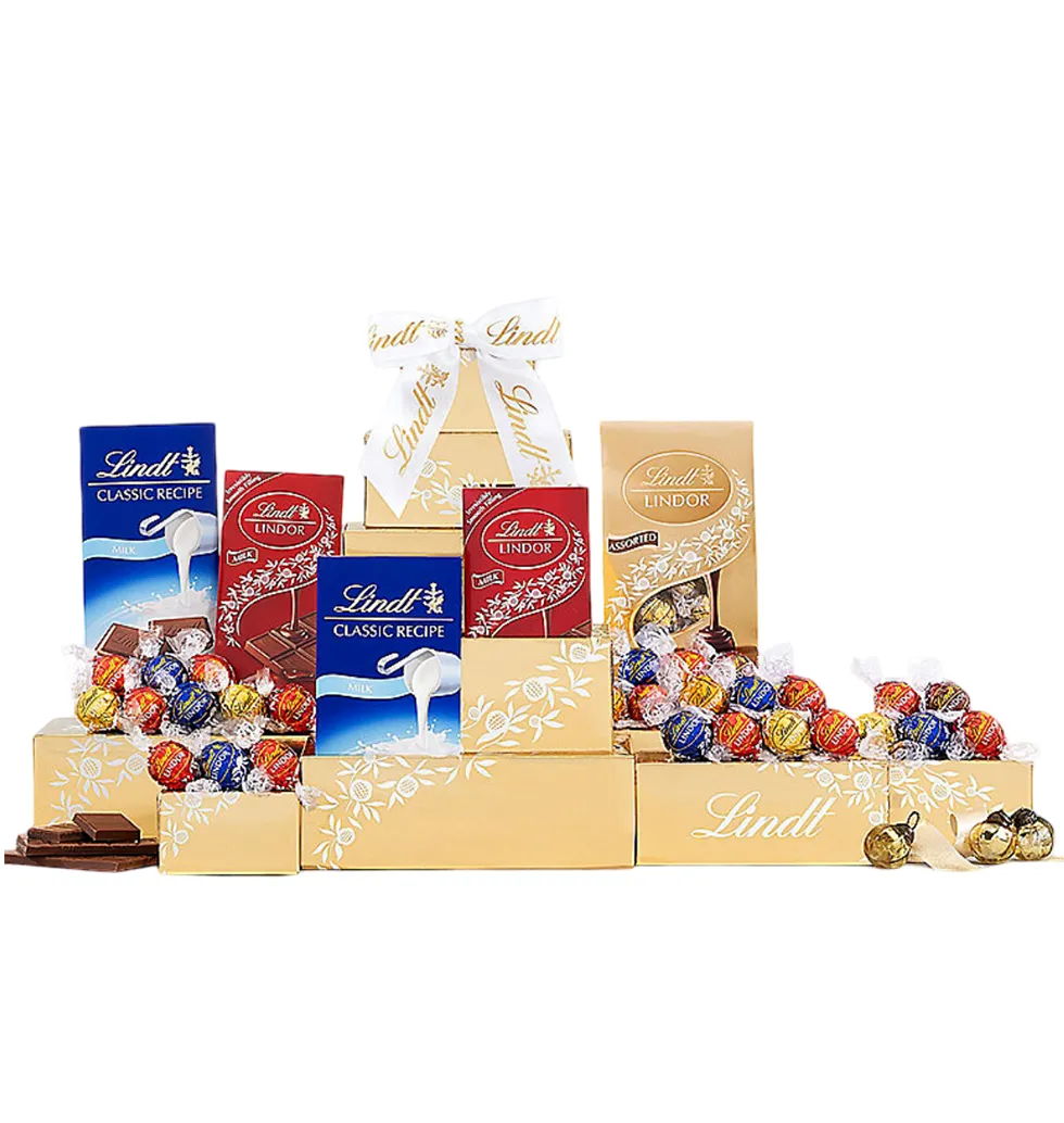 Decadent Lindt Chocolate Bliss Pack