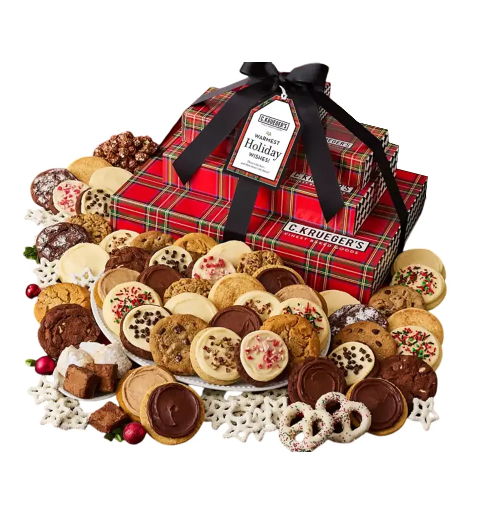 Gourmet X-Mas Tartan Treats Gift Set