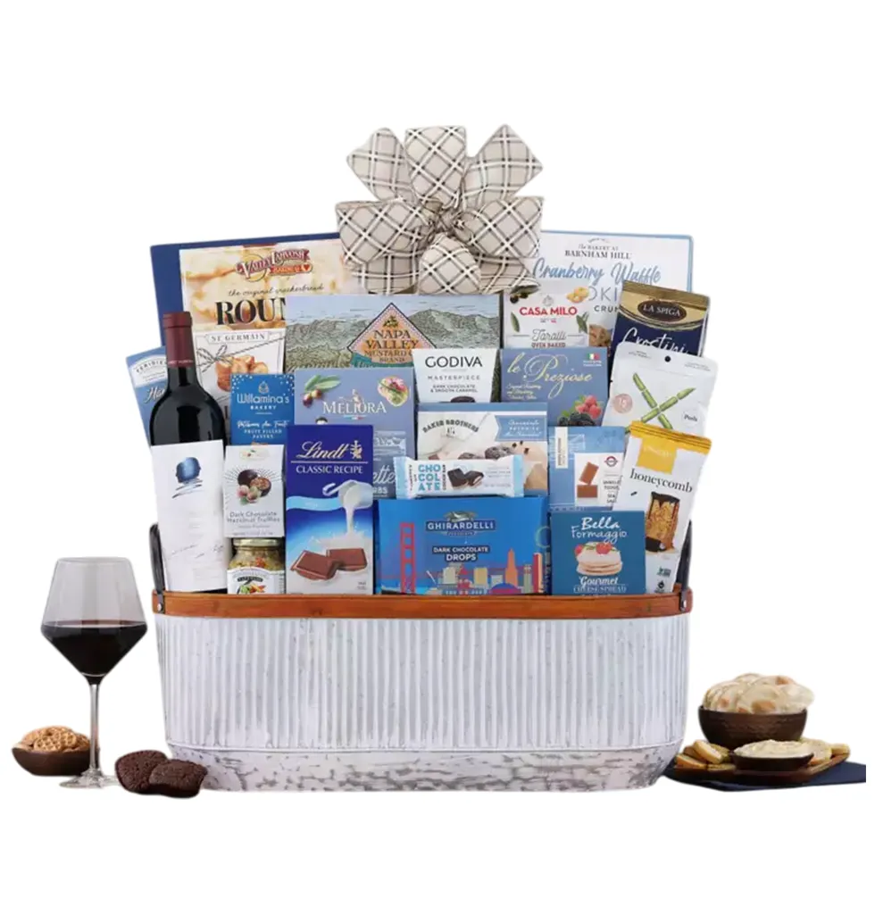 Exquisite Christmas Wine & Gourmet Delight