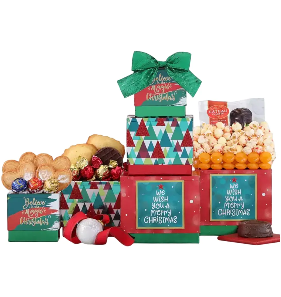 Festive Flavors Delight Tower