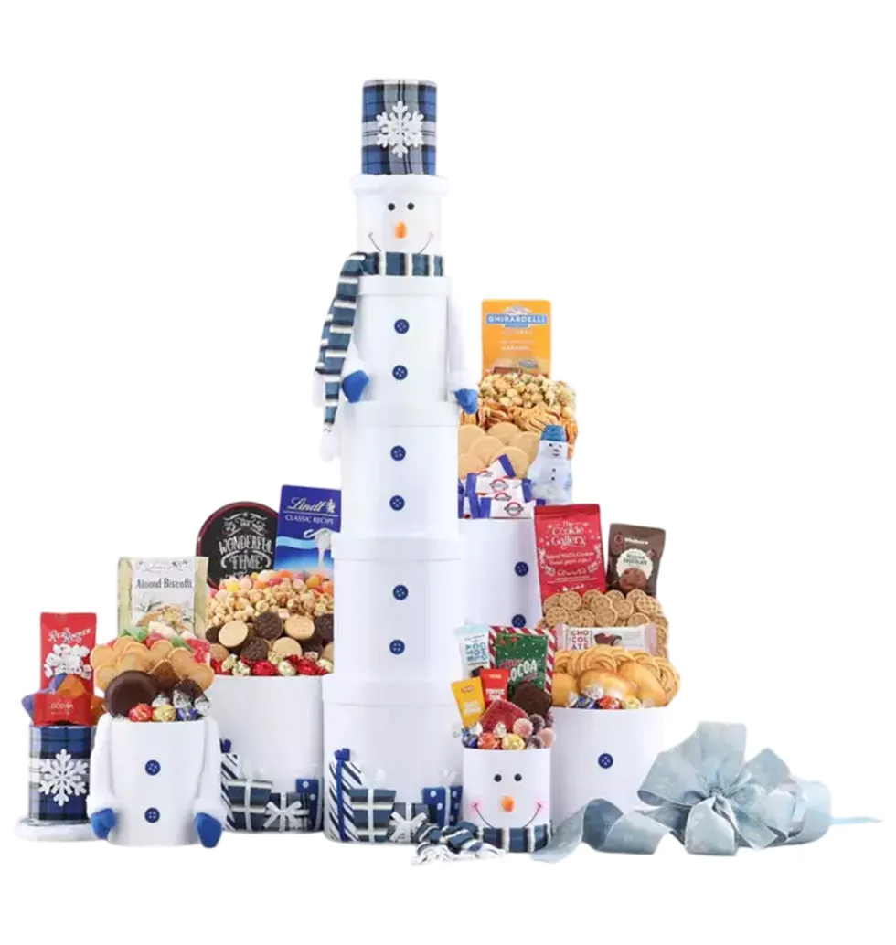 Joyful Holiday Treats Tower