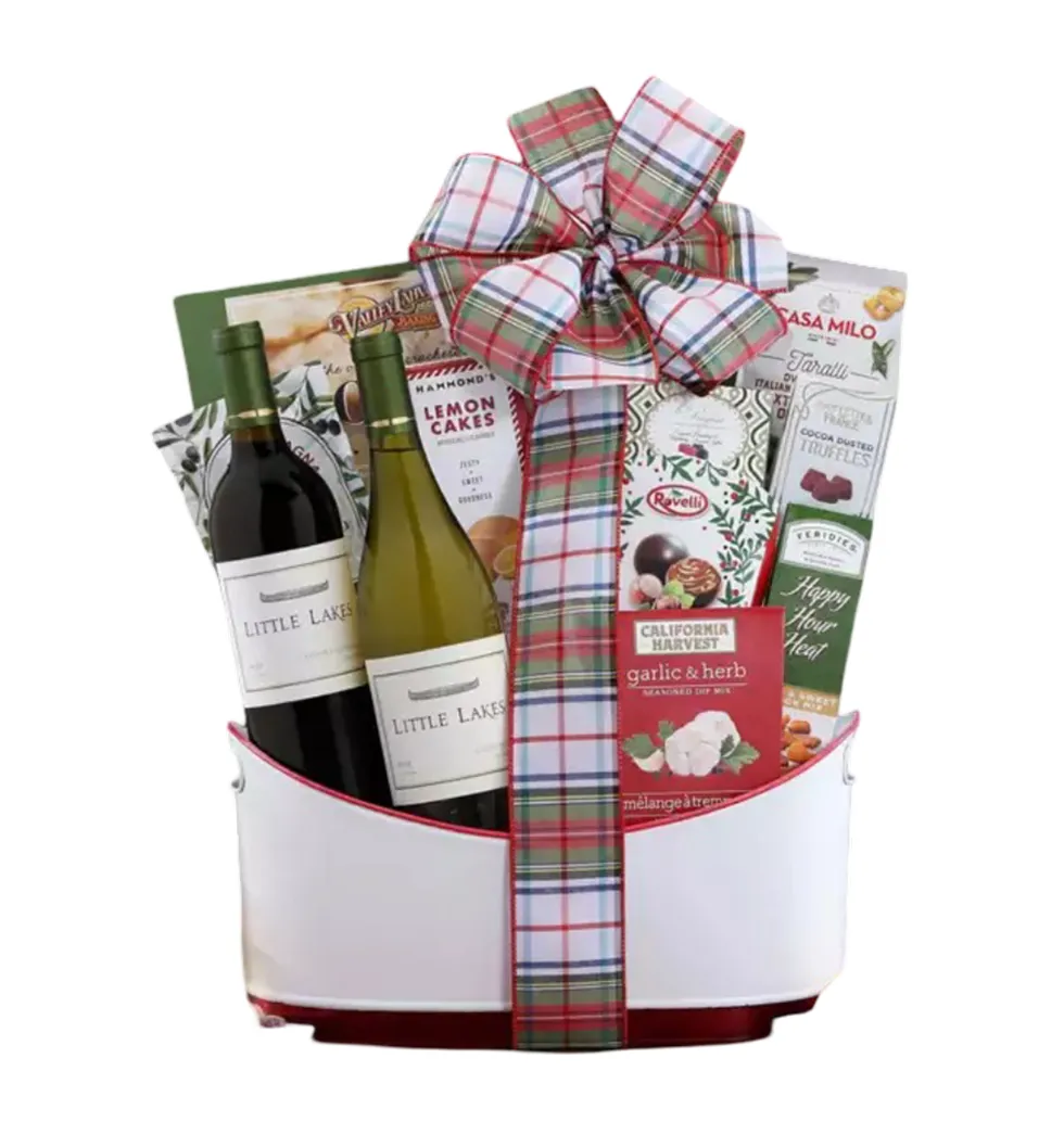 Premium Wine & Snack Pairing Hamper