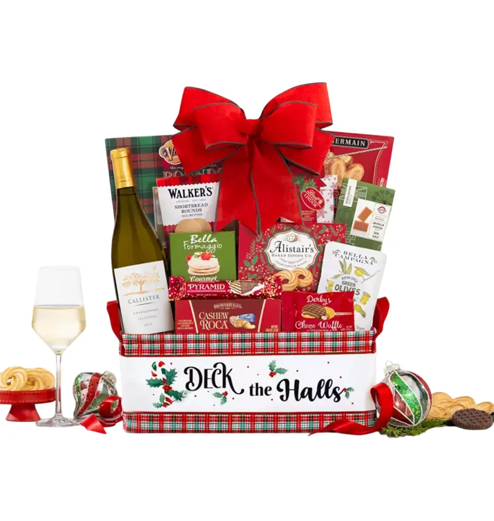 Chardonnay & Gourmet Treats Hamper