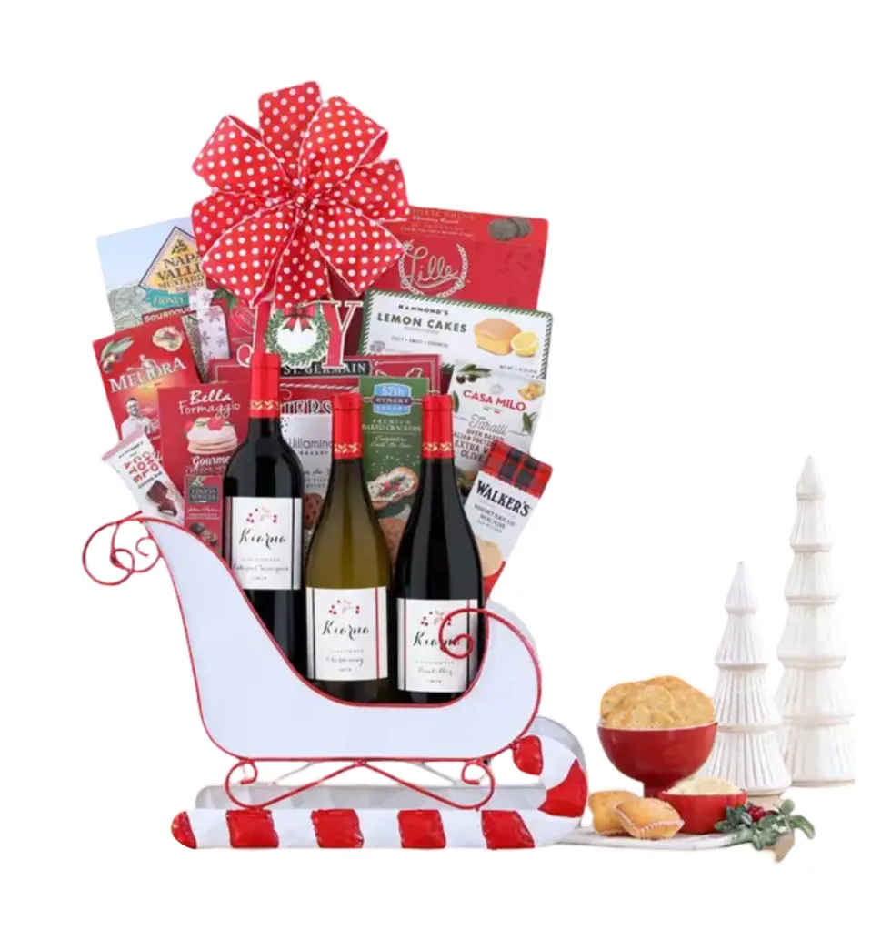 Wine Collection & Gourmet Bites Set