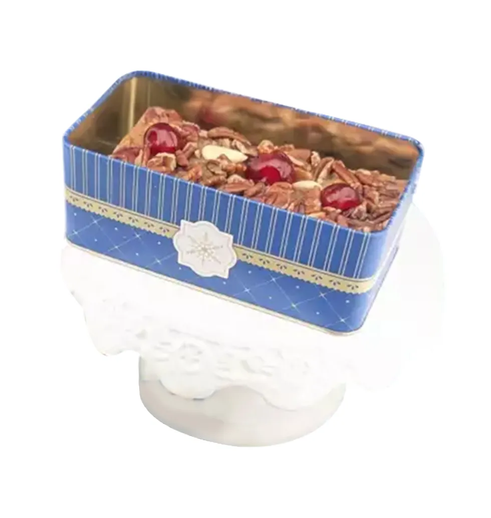 Artisan 1lb Fruitcake Tin
