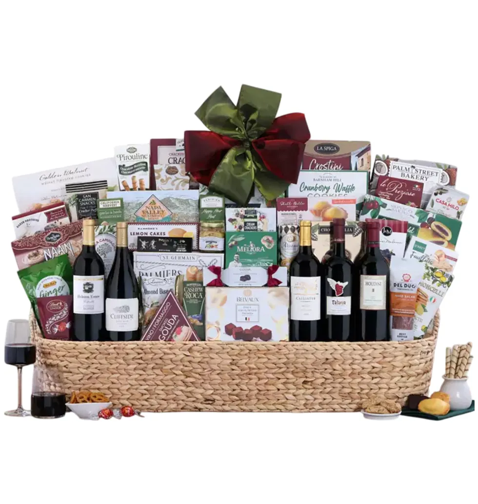 Premium Multi-Wine & Snack Hamper