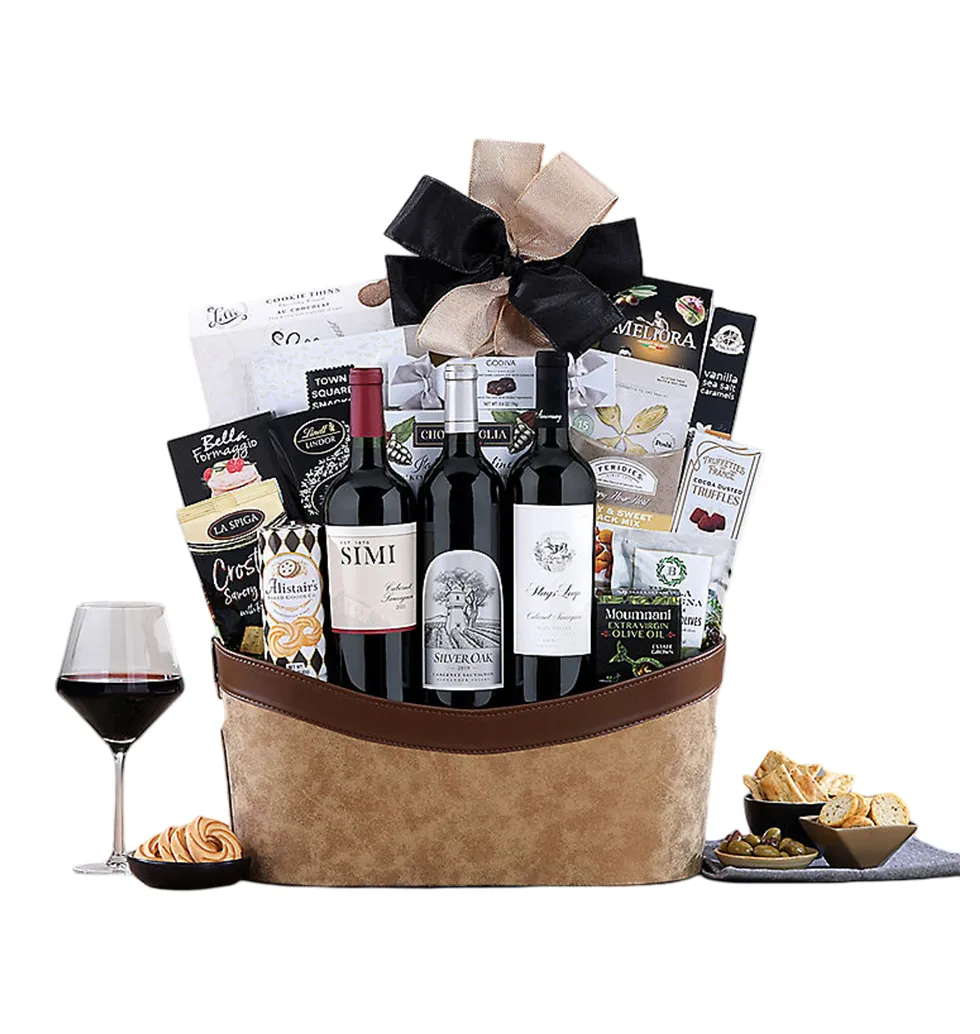 Decadent Cabernet & Gourmet Pairing Basket