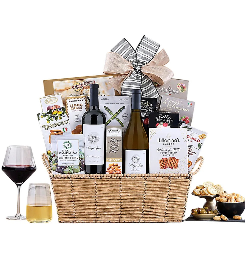 Taste of Napa Wine Gift Basket