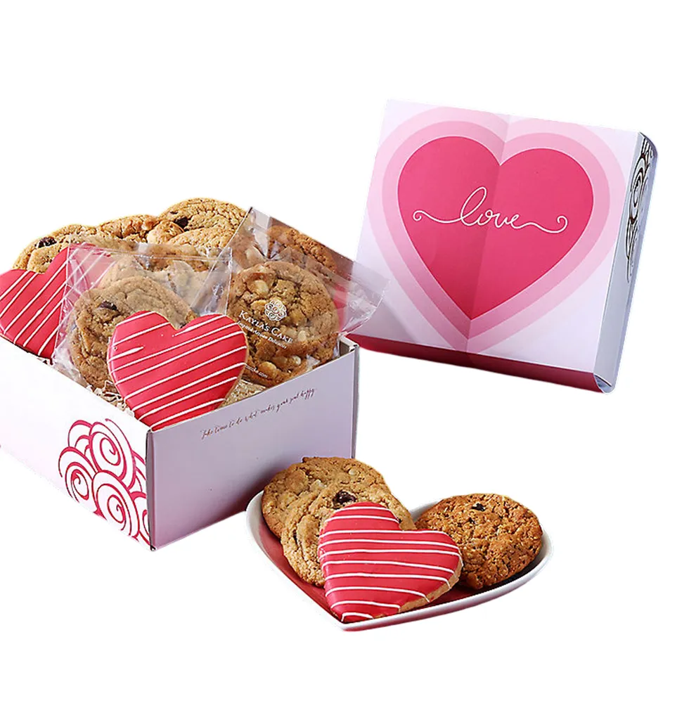 Valentine’s Delight Cookie Box
