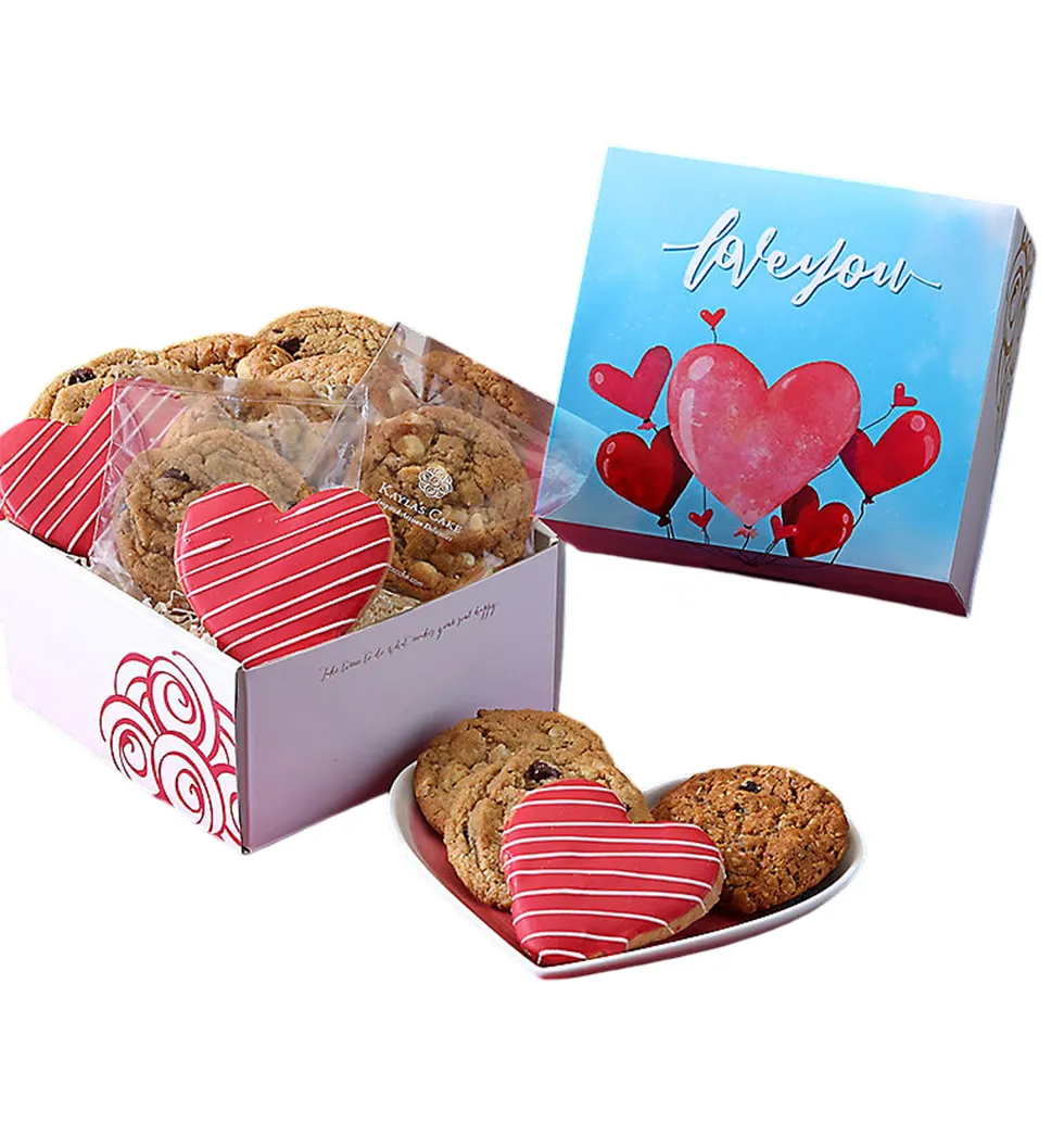 Cupid's Cookie Surprise Box