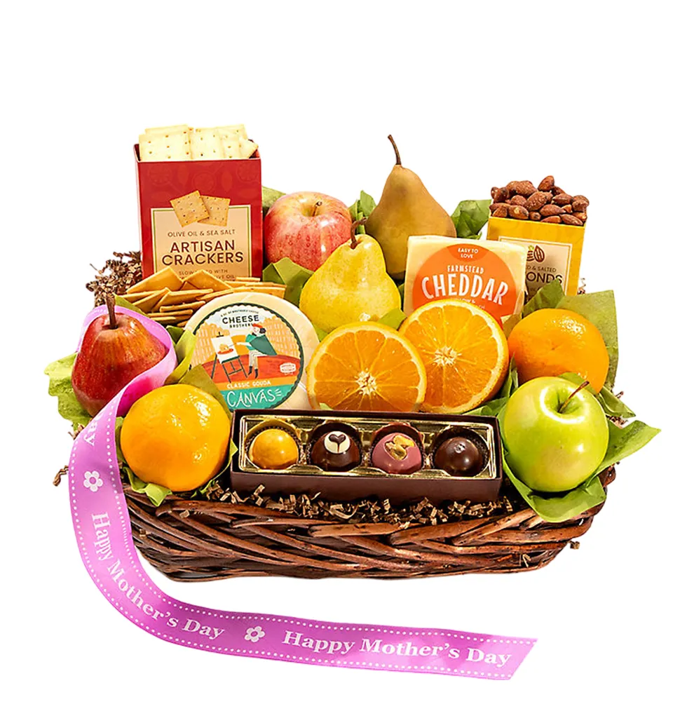 Essence of Spring Fruit Basket for Mom